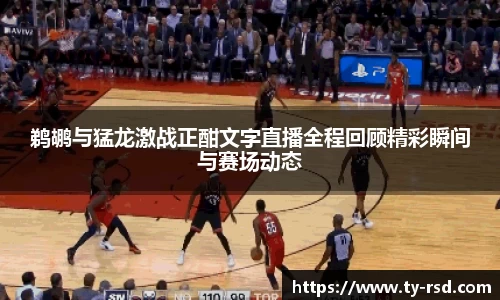 鹈鹕与猛龙激战正酣文字直播全程回顾精彩瞬间与赛场动态